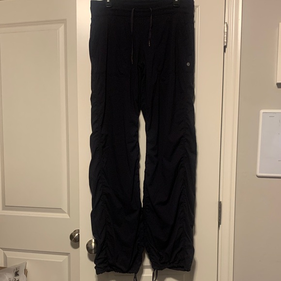 Lululemon Navy Dance Studio Pants, Size 10
34 inch inseam, Good Condition - Picture 1 of 8